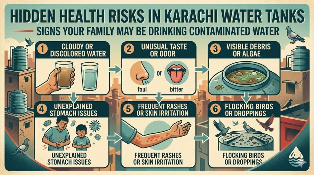 Hidden Health Risks in Karachi Water Tanks
